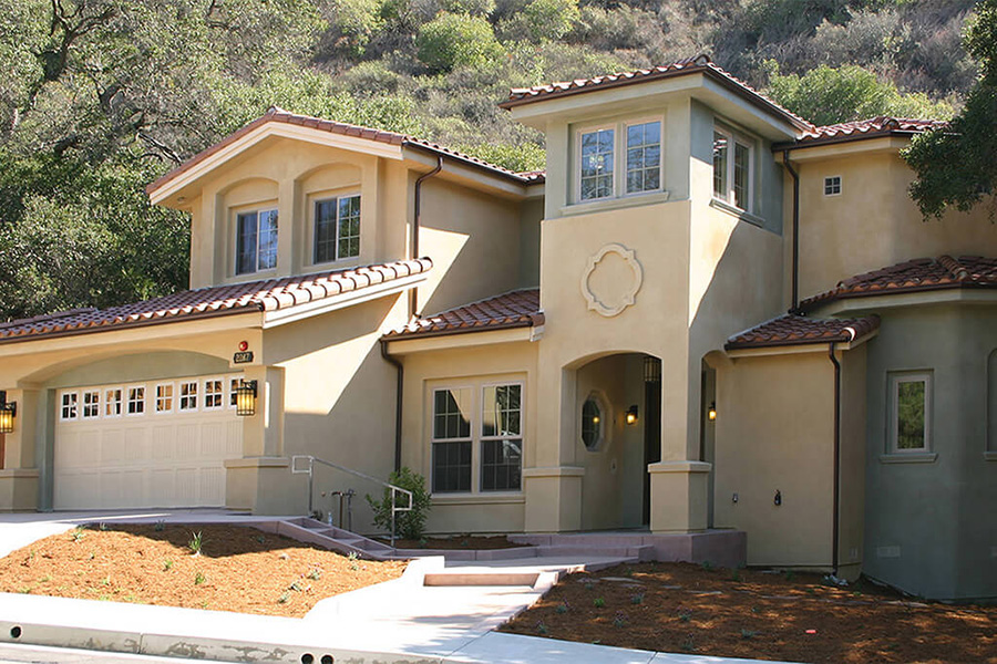 Contemporary Mediterranean San Luis Drive Custom Residence San Luis Obispo