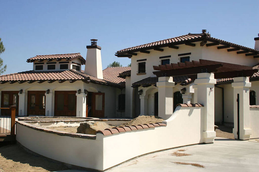 Custom Spanish Mission Style Residence